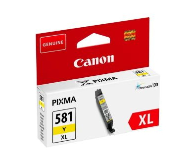 Tinta Canon CLI581 XL amarillo