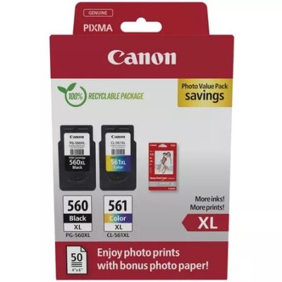 Tinta Canon PG560XL+CL561XL Multipack