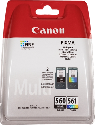 Tinta Canon PG560+CL561 Multipack