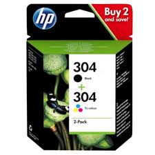 Tinta HP 304 Multipack negro+color