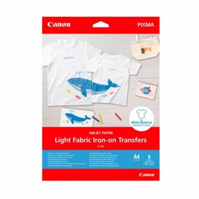 Papel Transfer Canon A4 tejido claro 5h.