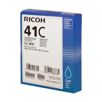 Tinta Gel Ricoh GC41C cian