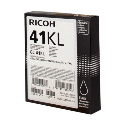 Tinta Gel Ricoh GC41KL negro