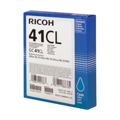 Tinta Gel Ricoh GC41CL cian