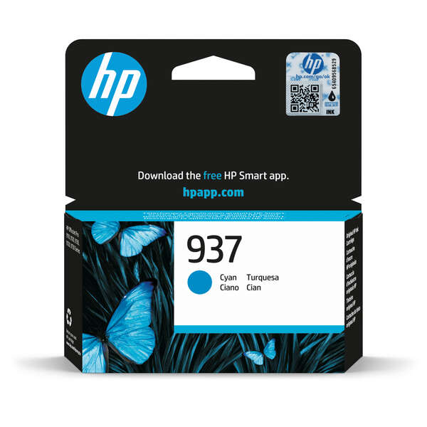 Tinta HP 937 cian