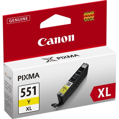 Tinta Canon CLI551 XL amarillo