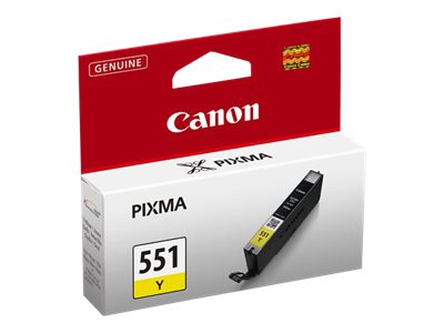 Tinta Canon CLI551 amarillo