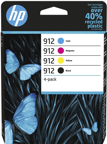 Tinta HP 912 Multipack negro+color