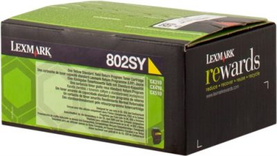 Toner Lexmark CX310/CX410/CX510 amarillo HC