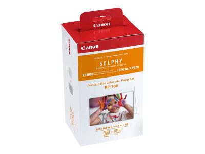 Pack Canon RP108 2 kit 54 fotos+cart. color