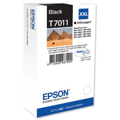 Tinta Epson T7011 negro