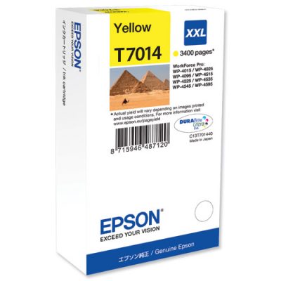 Tinta Epson T7014 amarillo