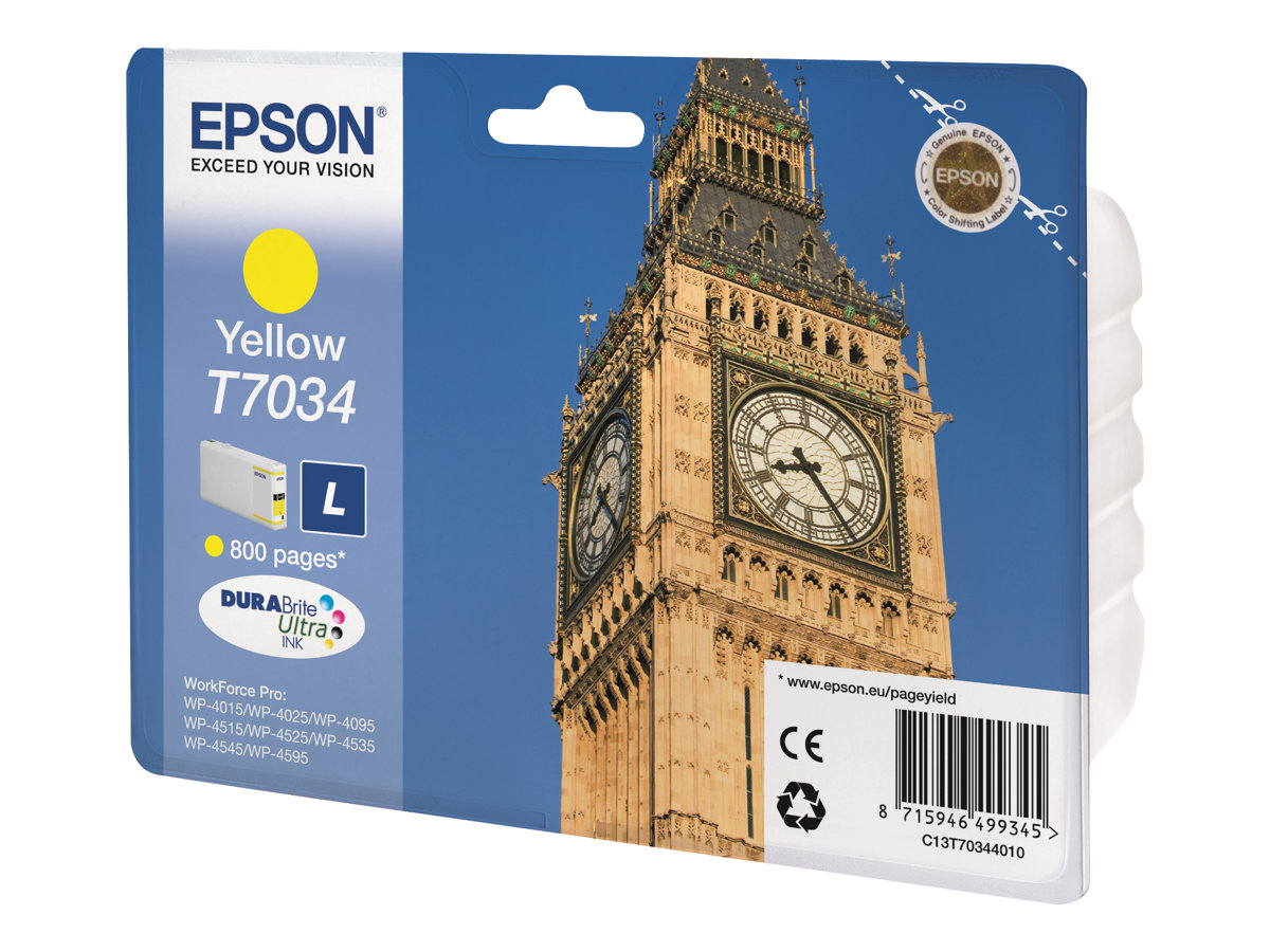 Tinta Epson T7034 amarillo