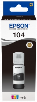 Tinta Epson 104 negro botella