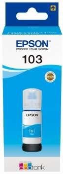 Tinta Epson 103 cian botella