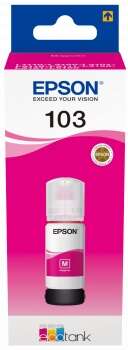 Tinta Epson 103 magenta botella