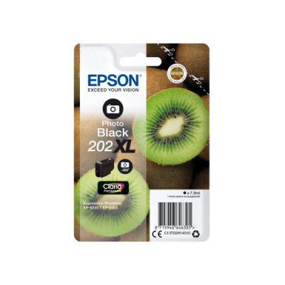 Tinta Epson T02H1 negro foto XL 202