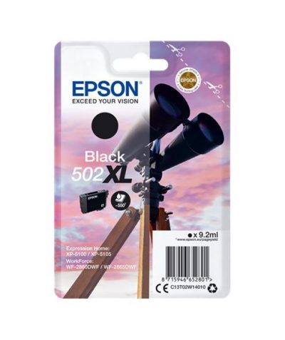 Tinta Epson T02W1 negro XL 502