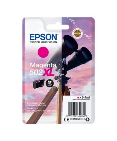 Tinta Epson T02W3 magenta XL 502