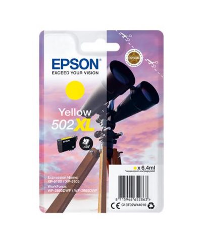 Tinta Epson T02W4 amarillo XL 502