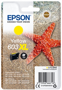 Tinta Epson T03A4 amarillo XL 603
