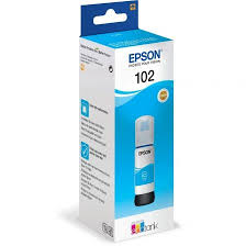 Tinta Epson 102 cian botella 70 ml