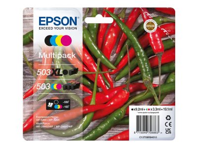 Tinta Epson T09R9 Multipack 503 negro XL
