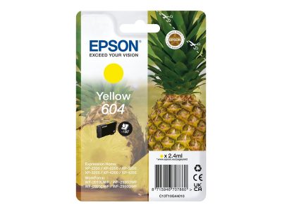 Tinta Epson T10G4 amarillo 604
