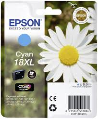 Tinta Epson T1812 cian XL