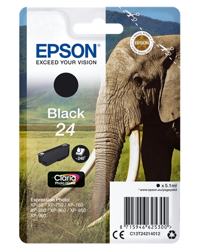 Tinta Epson T2421 negro