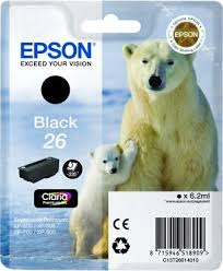 Tinta Epson T2601 negro