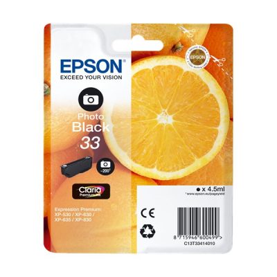 Tinta Epson T3341 negro foto
