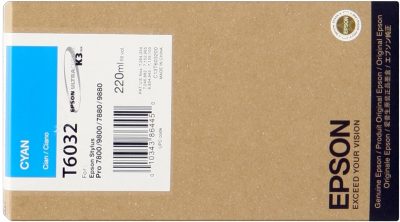 Tinta Epson T6032 cian
