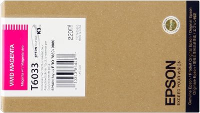 Tinta Epson T6033 magenta