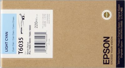 Tinta Epson T6035 cian light
