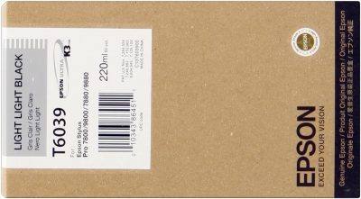 Tinta Epson T6039 negro light light