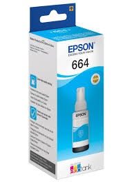 Tinta Epson T6642 cian botella 70 ml