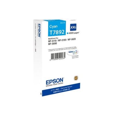 Tinta Epson T7892 cian XXL
