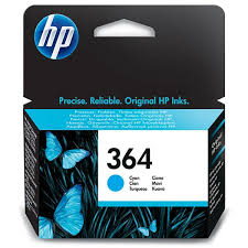 Tinta HP 364 cian