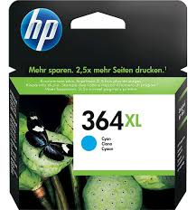 Tinta HP 364 cian XL