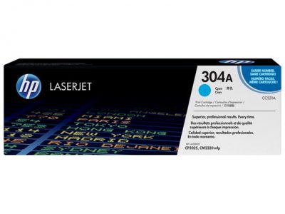 Toner HP 304A cian
