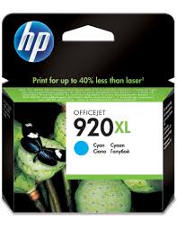 Tinta HP 920 cian XL