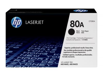 Toner HP 80A negro