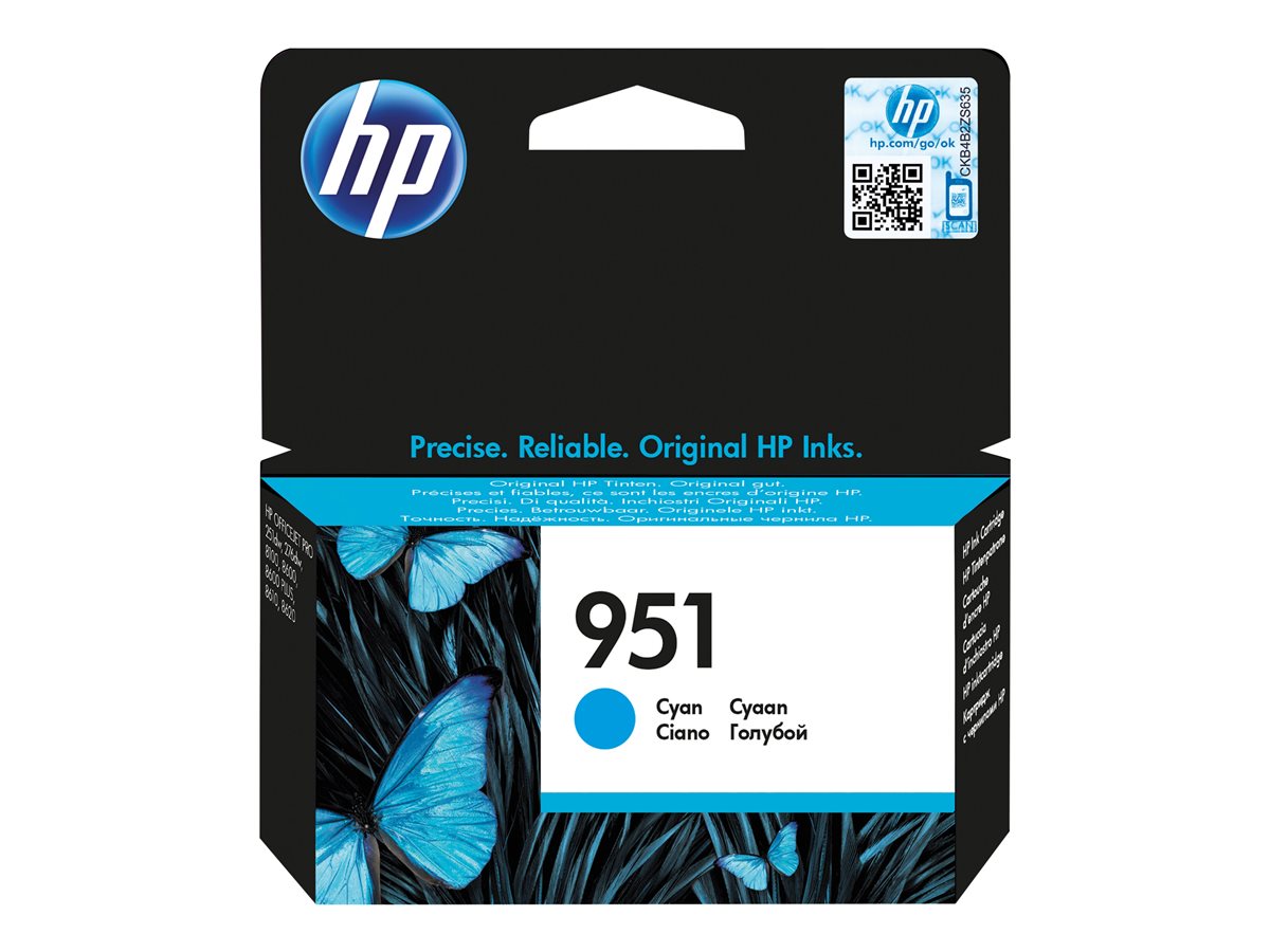 Tinta HP 951 cian