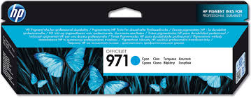 Tinta HP 971 cian