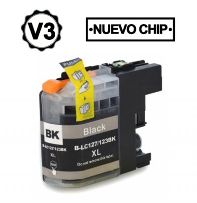 220BK Tinta EcoInk LC123 negro