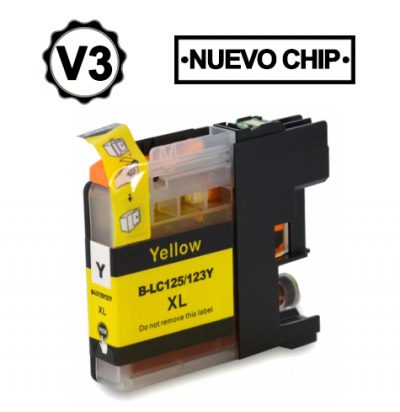 220Y Tinta EcoInk LC123 amarillo