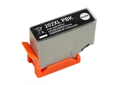 196PBK Tinta EcoInk T02H1 negro foto 202XL