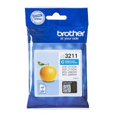 Tinta Brother LC3211 cian