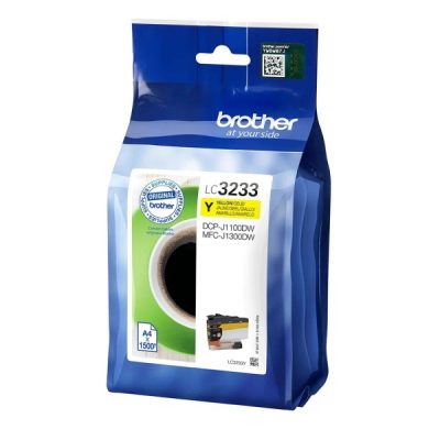 Tinta Brother LC3233 amarillo